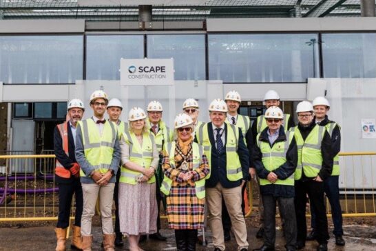 Topping out ceremony held at new bus interchange
