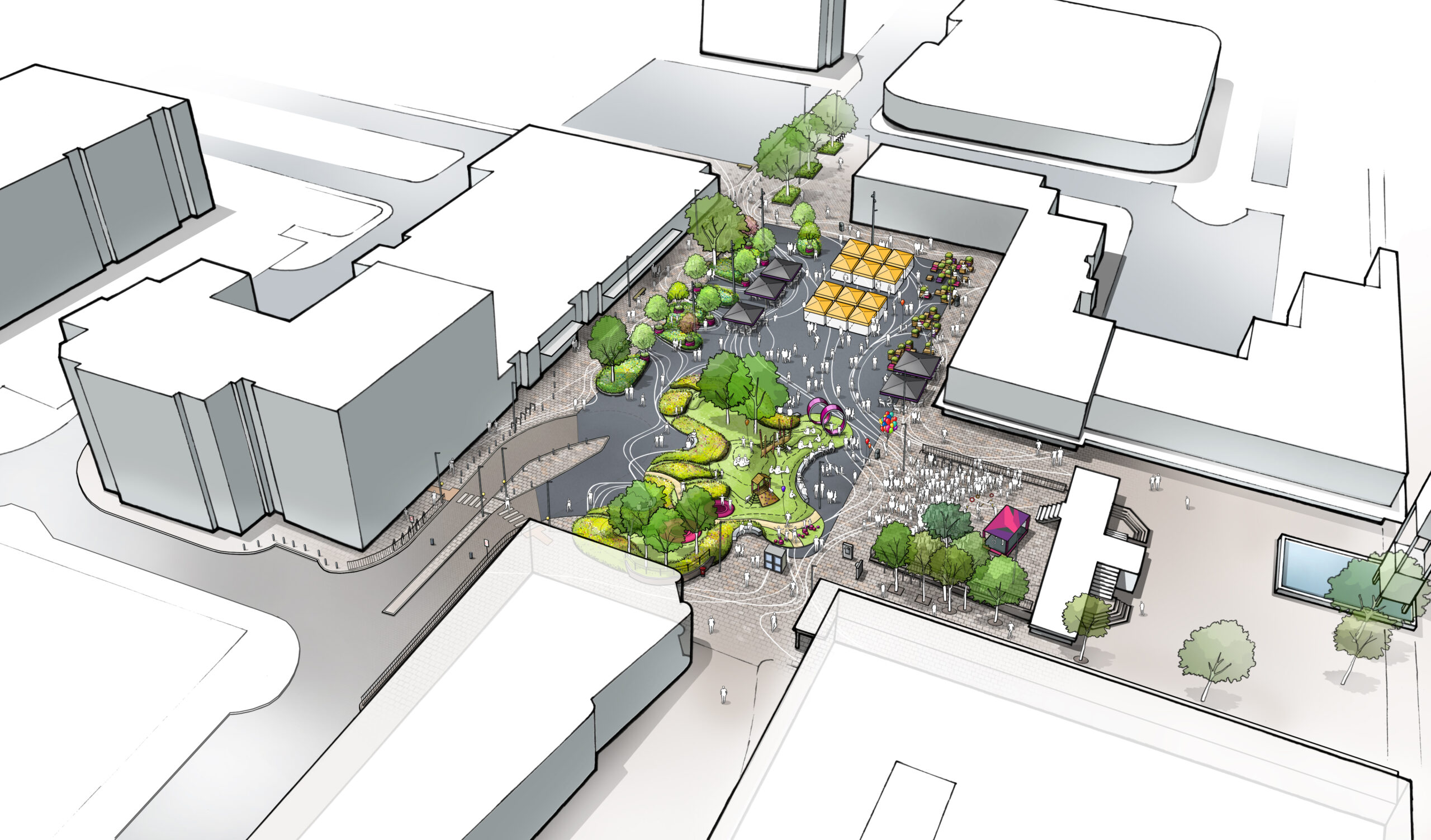 Community ideas to transform bus station on Danestrete revealed