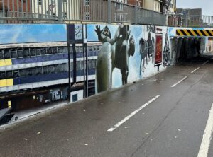 Sish Lane Underpass transformed