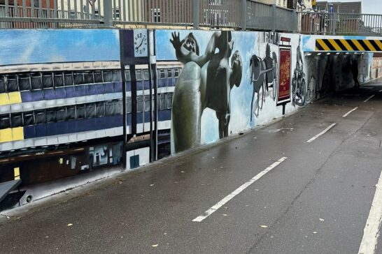 Sish Lane Underpass transformed