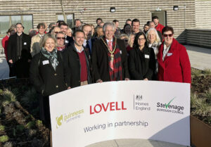 The Guinness Partnership celebrates completion of first phase of work at Stevenage town centre site