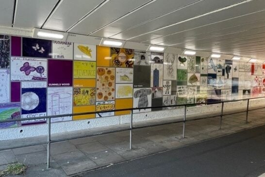 Stevenage underpass transformations