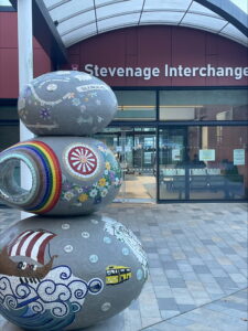 New public artwork unveiled at Stevenage Bus Interchange