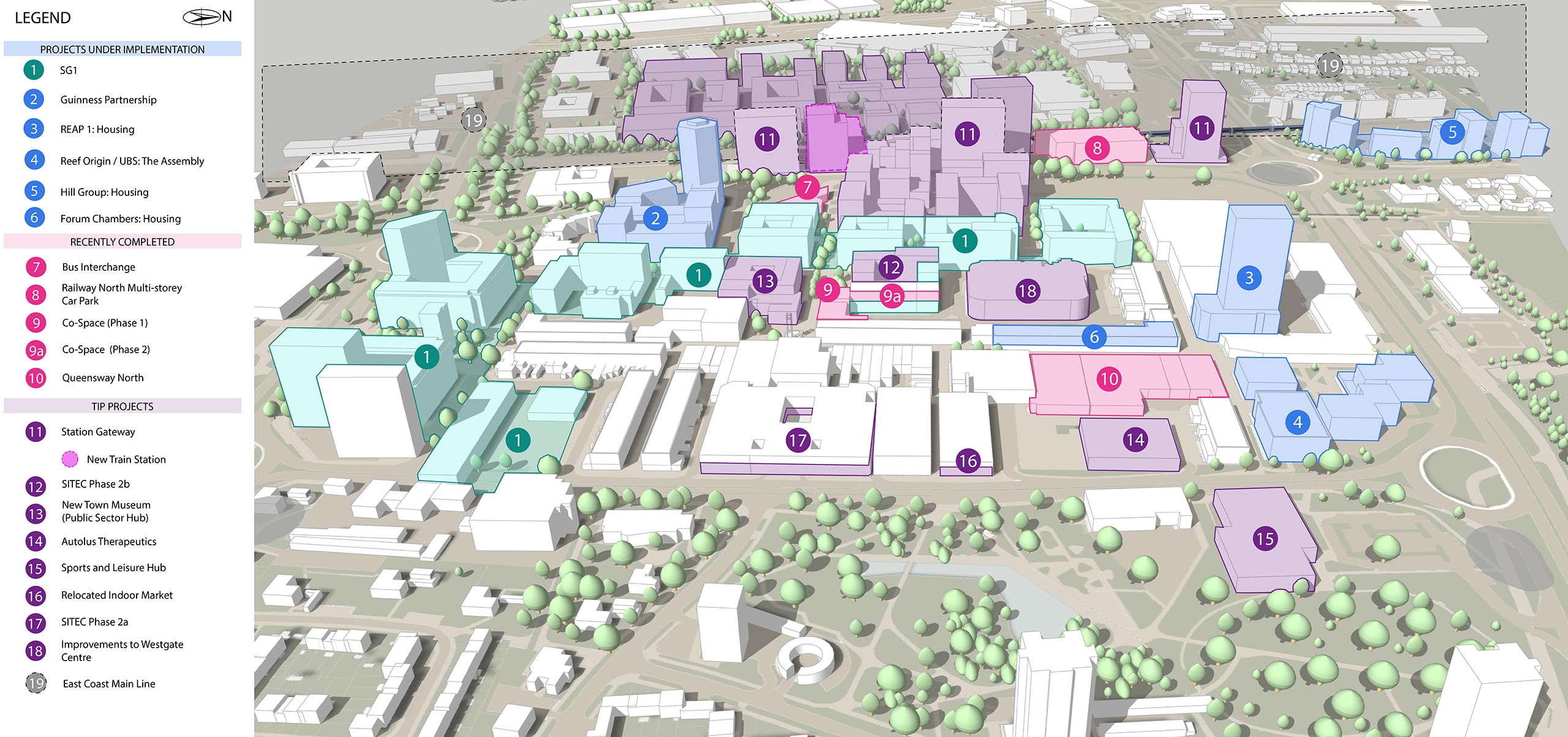 Stevenage Even Better Regeneration Map