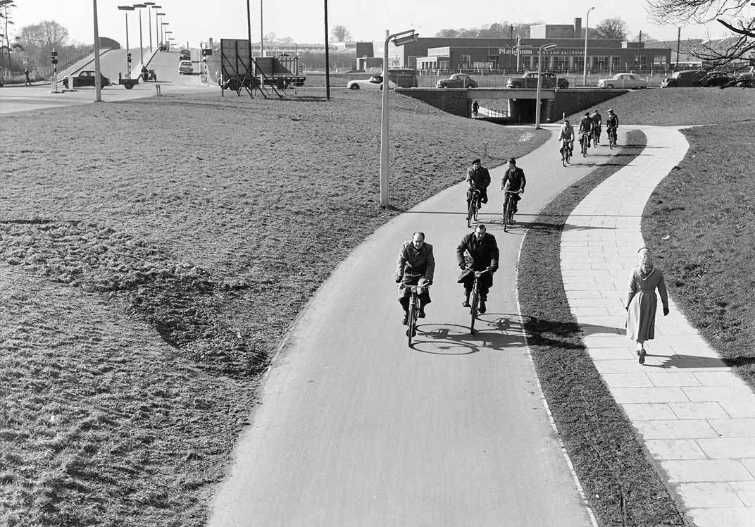 Stevenage cycle path
